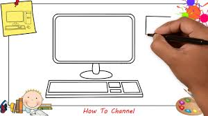How To Draw A Computer Easy Step By Step Beginners Youtube Around 1,500,000,000 people are using the this tutorial will help you learn how to draw a cartoon computer! how to draw a computer easy step by step beginners