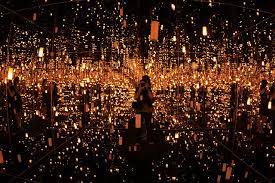 Yayoi Kusama Light Installation Installation Art Light Art Installation Light Installation