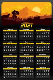 Calendario Data 2021 Grafico Vetorial Gratis No Pixabay