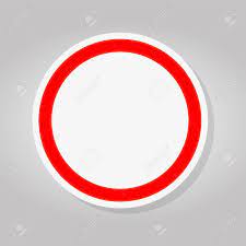Maybe you would like to learn more about one of these? Empty Red Circle No Traffic Road Sign Isolate On White Background Vector Illustration Royalty Free Cliparts Vectors And Stock Illustration Image 129945433