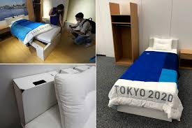 He insisted the games must go ahead to give hope for the future. Athletes To Sleep On Anti Sex Cardboard Beds At Olympic Games