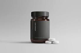 Medicine Bottle Pills Mockup Bottle Design Packaging Pill Packaging Design Medicine Packaging