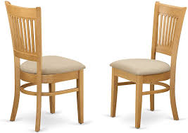 Table & chair sets └ furniture └ home, furniture & diy all categories antiques art baby books, comics & magazines business, office & industrial cameras & photography cars, motorcycles & vehicles clothes, shoes & accessories modern dining tables with extending table & chair sets. Buy East West Furniture Avva7 Oak C Mid Century Dining Table Set 6 Fantastic Dining Chairs A Wonderful Round Dining Table Linen Fabric Seat And Oak Finnish Butterfly Leaf Wood Dining Table Online In Indonesia