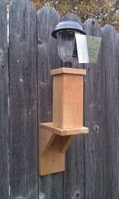 2 Solar Fence Lights Eastern Red Cedar Jardin Garden Decoration Maison Jardins Et Jardin De Reve