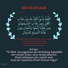 Doa Sebelum Salam Doa Allah Agama