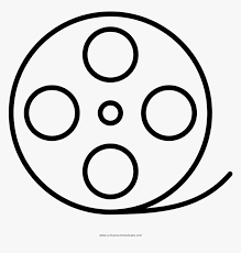 Reel coloring page to color, print or download. Film Reel Coloring Page Hd Png Download Transparent Png Image Pngitem