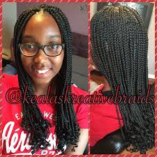 Box Braids With Curly Ends Little Girl Box Braids Box Braids Hairstyles Box Braids