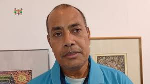 Metal Sculptor Ben Fong at the FestPac Honolulu, Hawaii