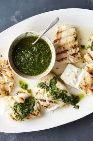 Grilled Fish With Salsa Verde Recipe Recipe Salsa Verde Recipe Nyt Cooking Seafood Recipes