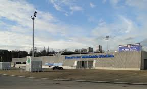 Frankfurter Volksbank Stadion Inauguracao 1931 Capacidade 12 542 Lugares Mandante Fsv Frankfurt Frankfurt Alemanha Frankfurt Alemanha Inauguracao