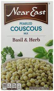 The couscous is also a great midday snack that is filling and healthy. Near East Pearled Couscous Basil And Herb 5 Oz Walmart Com Walmart Com
