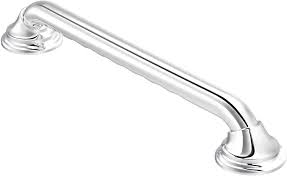And features a versatile securemount design that allows installation at. Amazon Com Moen R8712d3gch Home Care 12 Inch Designer Bathroom Grab Bar With Curl Grip Chrome Home Improvement