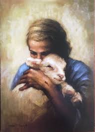 J L Color Card 5x7 Etsy Jesus Art The Good Shepherd Jesus