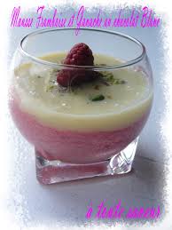 Mousse Aux Framboises Et Ganache Au Chocolat Blanc A Toute Saveur Chocolat Blanc Framboise Mousse Framboise