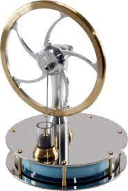 Stirling engines happen to be one of the more efficient engines invented and can even act as a heat he pursued a career as a clergyman and engineer. Precision Stirling Engine Silver Assembled From Gyroscope Com