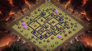 Base coc th 7 ini ber tipe labirin, dimana base ini berfokus untuk melindungi 1 storage dengan pertahanan maksimal. Best Th9 Defense Base 2019 Anti Everything With Link