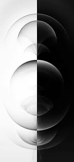 Download and use 90,000+ white wall stock photos for free. Iphone 12 Pro Resonance Black And White Dual Wallpapers Central