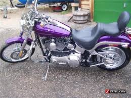 Harley Davidson Motorcycles For Women 2001 Purple Harley Davidson Softail Deuce For Sale In Lo Harley Davidson Bikes Harley Bikes Harley Davidson Motorcycles