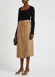 Mini etek, moda stilleri, siyah deri blue denim lace up pockets double slit high waisted denim micro mini skirt #miniskirts. Women S Designer Skirts Harvey Nichols