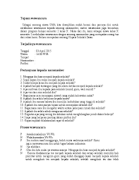 Maybe you would like to learn more about one of these? Doc Contoh Teks Wawancara Viona Naomi Istiqomah Academia Edu