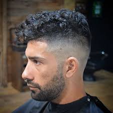 Undercut With Textured Curly Hair And Beard Undercut Curly Hair Undercut Hairstyles Curly Hair Styles