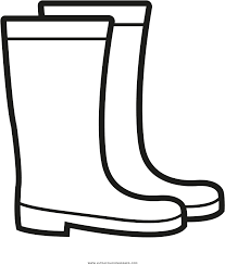 Rain boots coloring pages to print. Rain Boots Coloring Page Rain Boot Clipart Black And White Png Download Full Size Clipart 5217313 Pinclipart