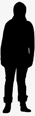 See more ideas about anatomy drawing, art reference poses, hoodie drawing. Hooded Man Silhouette At Getdrawings Hoodie Person Png 2000x4478 Png Download Pngkit