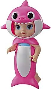 The baby shark sing & swim bath toy from zuru is so much more than a toy that just floats on top of baby shark is coming to bath time! Amazon Com Baby Shark Bath Toys
