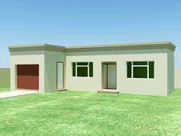 This simple house plan can work as a new guest abode, or you can choose to use it as a temporary vacation dwelling. 3 Bedroom House Plans With Flat Roof Novocom Top