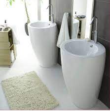 Salle De Bain Design Carrelage Gris Vasque Blanc Castorama Salle De Bains Design Carrelage Lavabo Colonne Salle De Bain