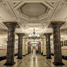 The saint petersburg metro (russian: Metro Station In Saint Petersburg Europe