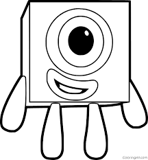 While some of the coloring pages are available exclusively to our members, some of them. Numberblocks Coloring Pages Coloringall
