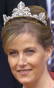 20 january 1965) is a member of the british royal family. Tiara Mania Countess Of Wessex S Anthemion Tiara