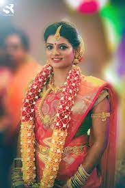 Red Rose With Orange Rose Petal Garland Indian Wedding Garland Indian Wedding Indian Bride