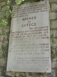 Plaque Des Arenes De Lutece Arenes De Lutece Wikipedia Vieux Paris Paris Lieux Insolites