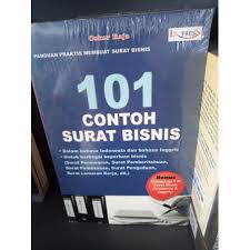 Oleh karena itu kamu sarankan untuk kamu meminta bantuan teman atau saudara yang tahu bahasa. Buku 101 Contoh Surat Bisnis Dalam Bahasa Indonesia Best Promo Shopee Indonesia