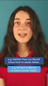 Do you know how to use "ni...ni..." in French? 🚫 #shorts