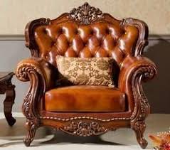 Morya Offering Hand Carving Wood Leather Sofa Chair Chamde Ki Kursi At Rs 30000 Piece Muebles Antiguos En Venta Muebles De Cuero Ideas De Muebles Pintados