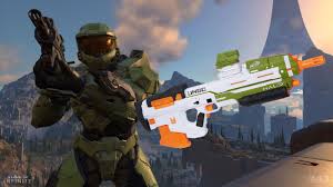 To get the hayabusa helmet, unlock all of the skulls. Halo Infinite Nerf Gun Will Come With In Game Dlc Gamesradar