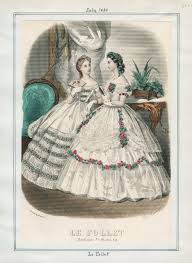 I truly enjoyed creating this historical gown and hope you love it too! 1850s And 1860s Evening Dresses Byron S Muse