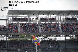 B Stand Seating Chart Indy Speedway