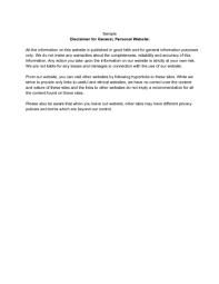 Position yourself for the real estate job opportunities you want with a resume that includes the essential management and sales. How To Write A Legal Disclaimer For Your Business 12 Steps