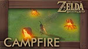 When zelda's sheik transformation was taken away in super smash bros. Zelda Breath Of The Wild 27 Ways To Make A Campfire Youtube
