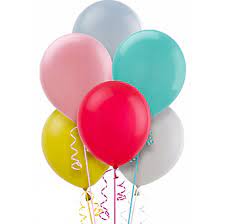Balloon Bouquets Standard Colours B07 Floral Garage Sg