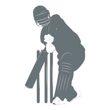 Cricketer And Wickets Silhouette Cricket Wall Stickers Sport Decor Art Decals Available In 5 Sizes And 25 C Sports Wall Art Wall Stickers Sports Cricket Poster