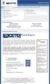 Www.icetex.gov.co, en la sección pagos > estudiantes > estado de cuenta. Consultar Icetex Con Explorer 7 Sitio Web Www Icetex Gov Co Consultar Estado Cuenta Con Internet Explorer7 Web Icetex Gov Co Tecnoautos Com