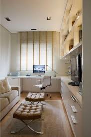 The table here is used as an extension of the main cabinet, which is a brilliant. 30 Best Home Office Designs For Your Inspiration Cool Classic And Modern Small Home Offices Home Office Design Home Office Decor