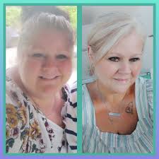 Weight loss progress of 60 pounds in 4 months