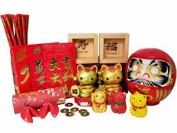 Each red, pink, and gold gift set opens piece by piece to reveal an exclusive collection of lady m bon bon confections. Chinese New Year Gifts
