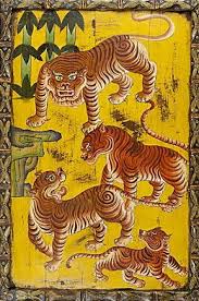 Tibet Colors Of Sun Tiger Art Buddhist Art Animal Art